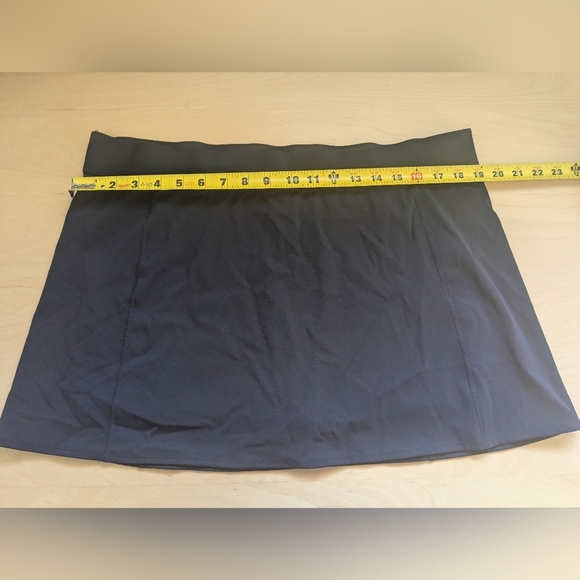 TNA ARITZIA Plus Size Short Skort Black Stretch Size 2XL - Picture 6 of 7